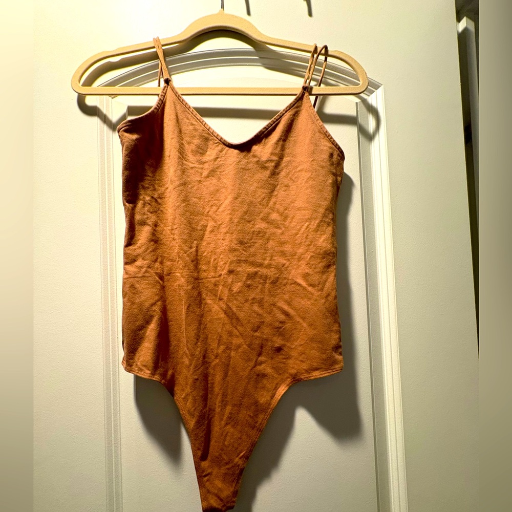 American Eagle Outfitters Tan Top